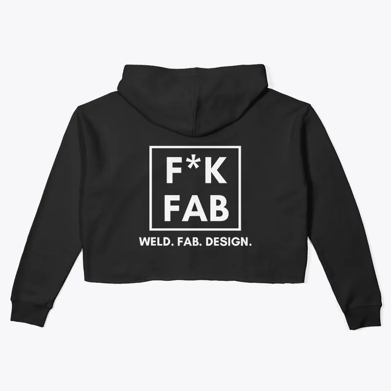 F*K Crop Hoodie